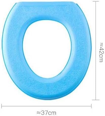 Universal Transparent Anti - Slip Toilet Seat Cover - Fits Most Toilet Sizes, Hygienic & Easy - Clean Toilet Cushion (Precise Dimensions, Fresh & Practical)